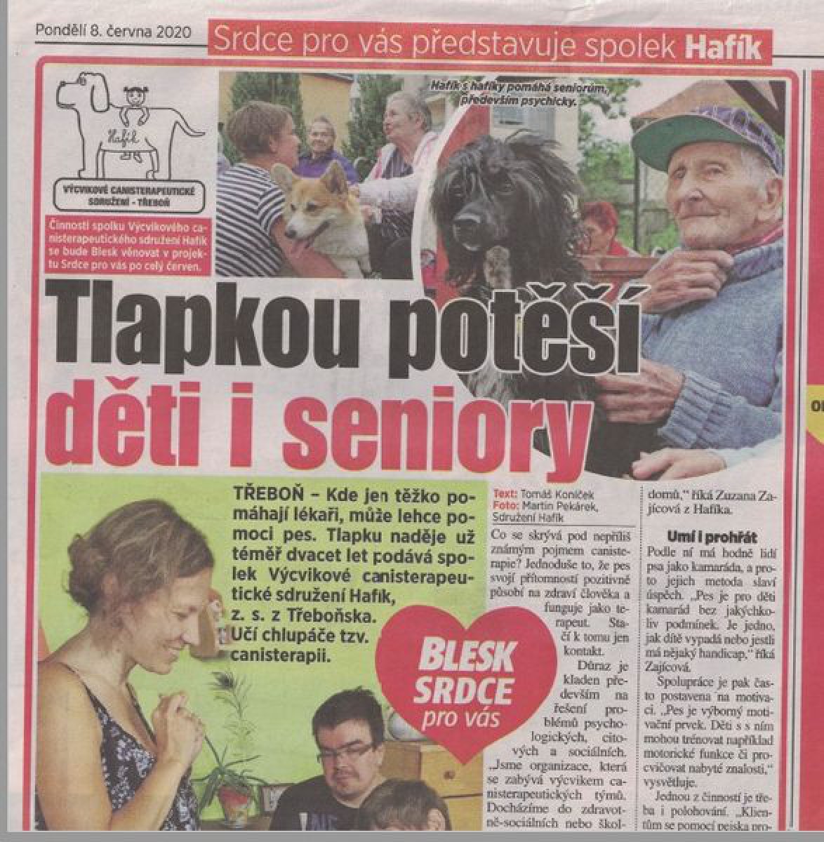 Blesk srdce pro vás