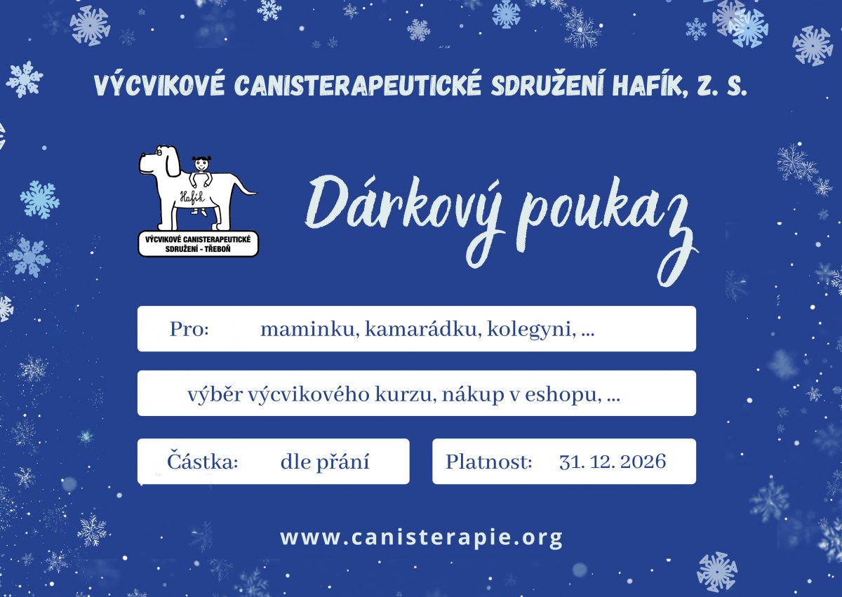 Vánoční dárkový poukaz